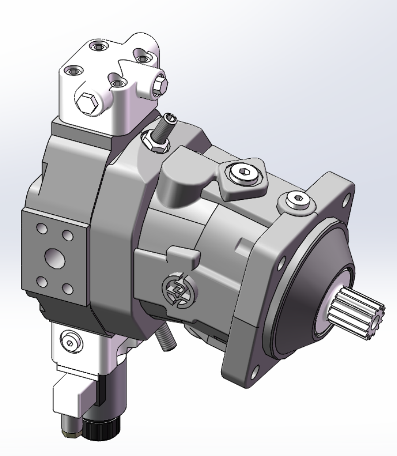 HD-A6VM55EP1/EP2 pistoi axialeko motor aldakorreko produktuaren aurkezpena